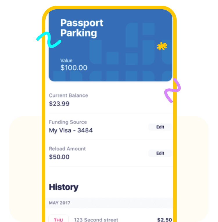 Parking history
