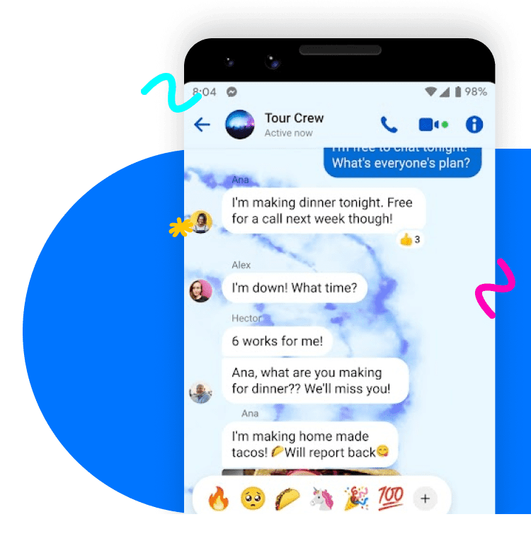 Rich communication functions