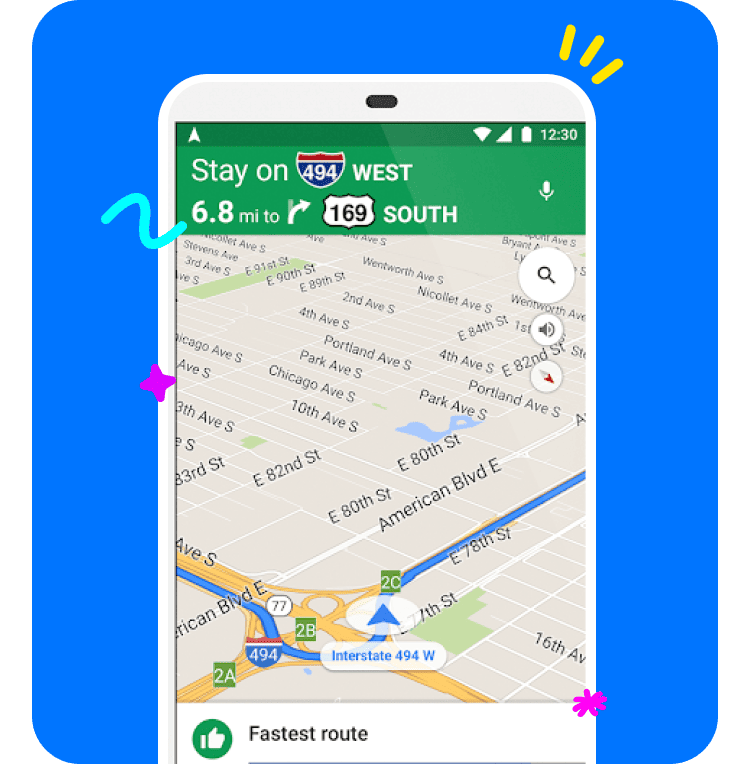 Traffic Updates and Find Your Way in Real-Time