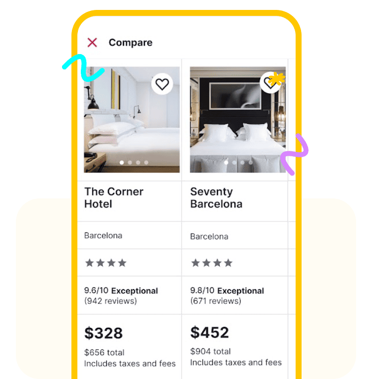 Broad Range of Accommodation Types