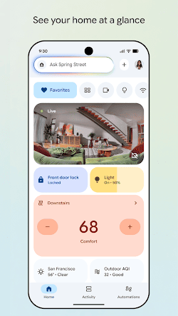 Google Home screenshot