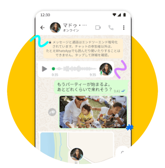 高いプライバシー保護
