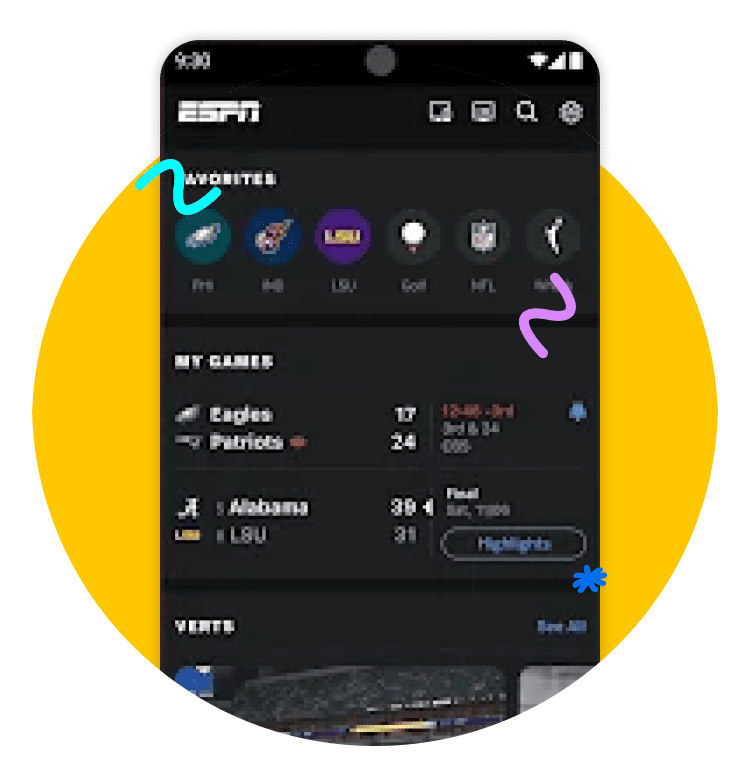 Personalized Scoreboard