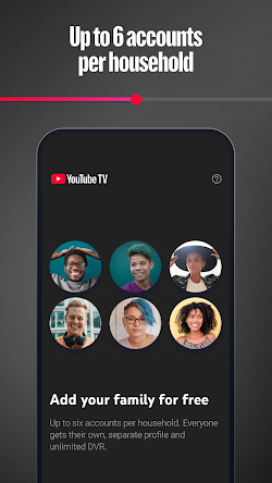 YouTube TV screenshot